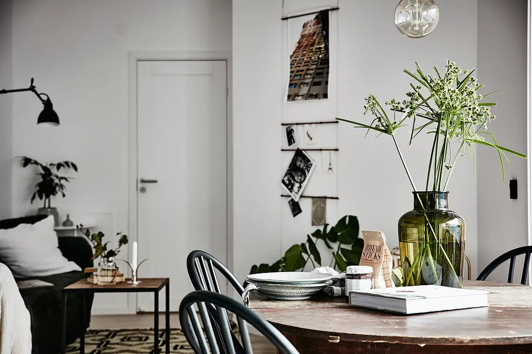 34 平米瑞典公寓，长条形空间妙手回春-12