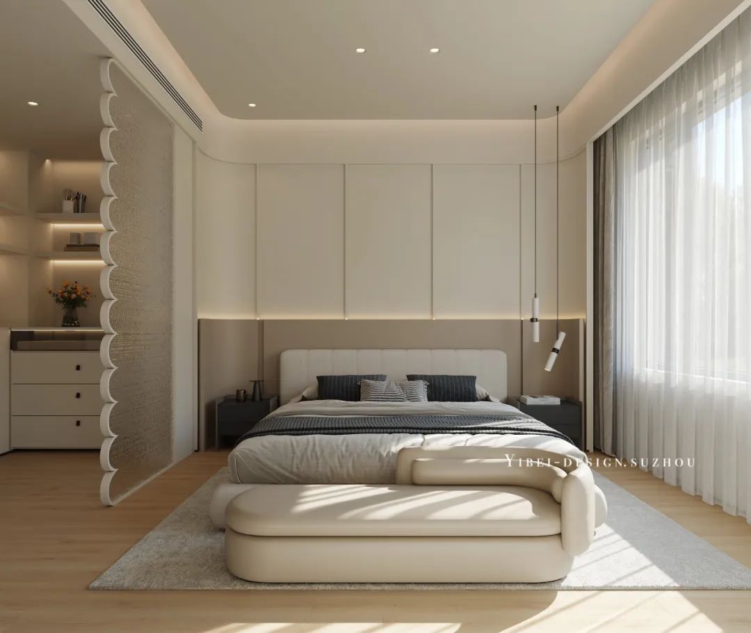 奶油风乐园变奏曲 家装设计丨YIBEI DESIGN SUZHOU-41