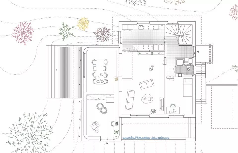 瑞士郊区扩建别墅，绿意环绕的阳光花房-34