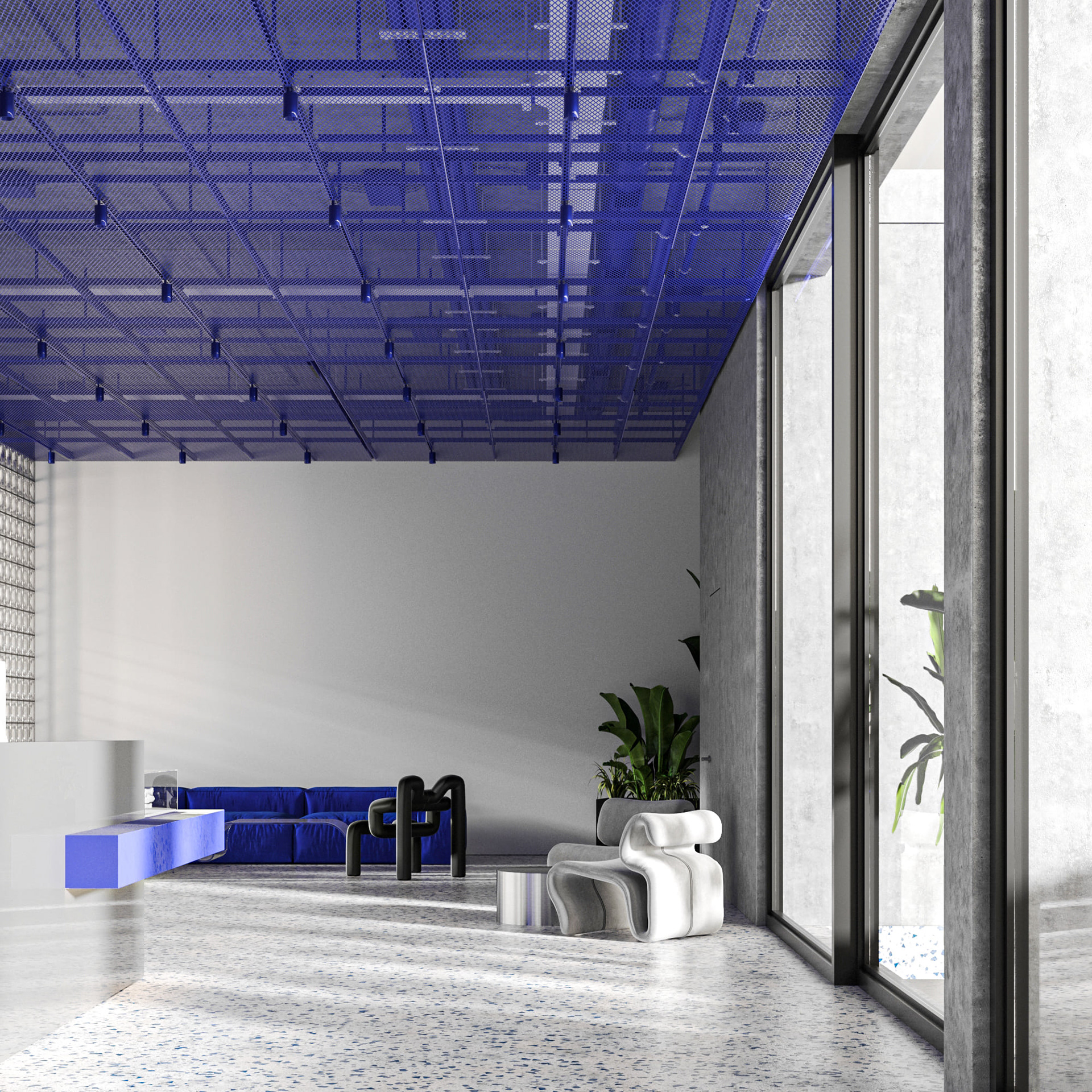 盖特 360 咖啡馆和接待处丨印度-4