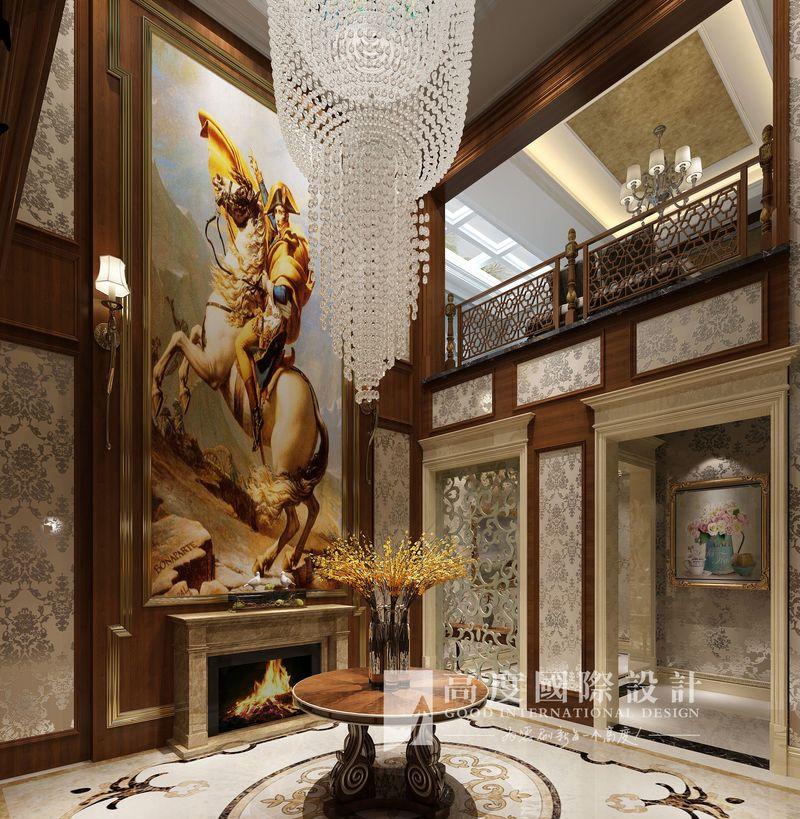 杭州别墅设计——西溪君庐别墅欧式风格装修设计-9