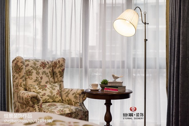 11万元三居130平米装修案例  盼望新星都市的美式生活丨恒景装饰-16