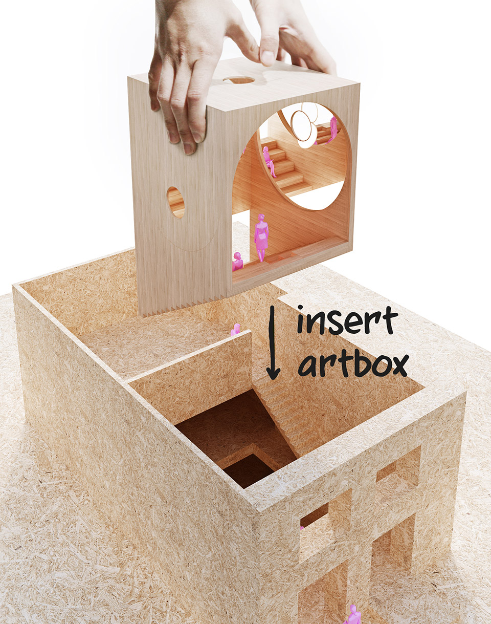 视错觉魔幻空间 & 北京鸿坤艺术活动中心 / 槃达建筑-44