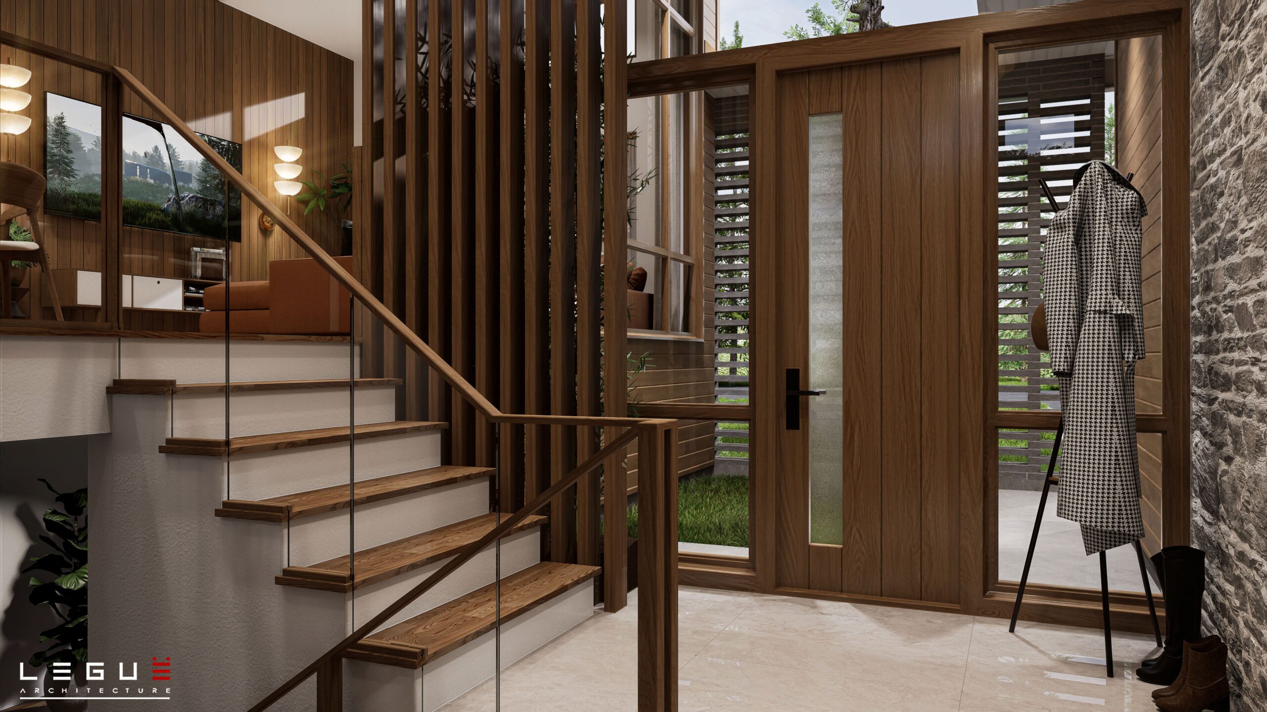 户型图 Ë·241 

注：Plan de maison常见意思是房屋平面图；户型图 ，这里Ë·241不太明确具体所指，按原文保留呈现 丨LEGUË architecture-27