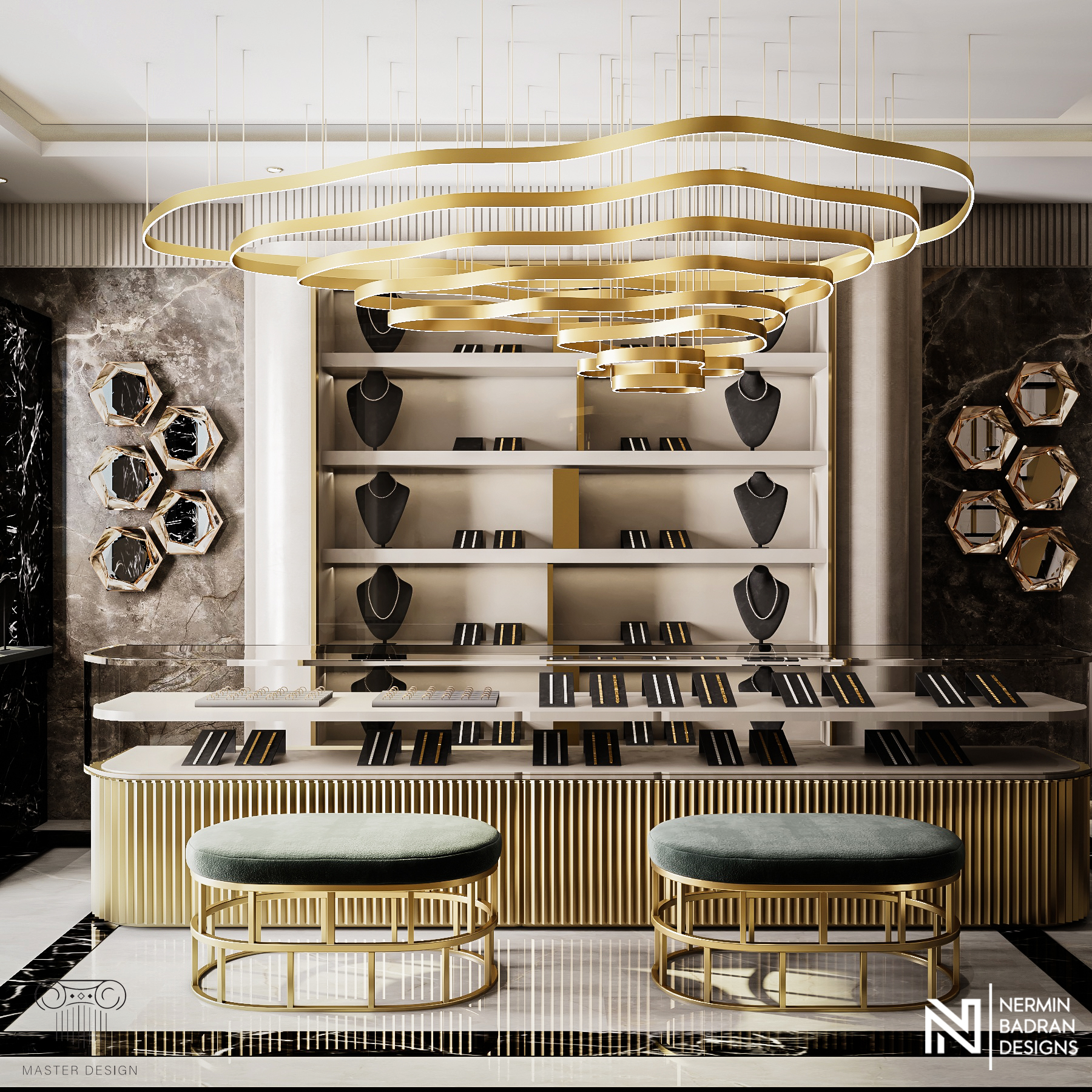 Jewerly shop design &Façade Design (Draft 01)-4