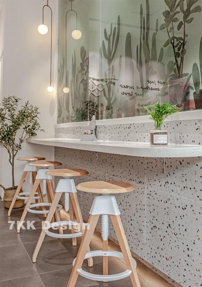 融合轻奢与民宿的甜品咖啡店设计-24