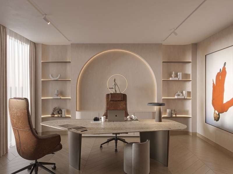 朱美拉住宅区私人别墅丨阿联酋迪拜丨4SPACE Designs-7