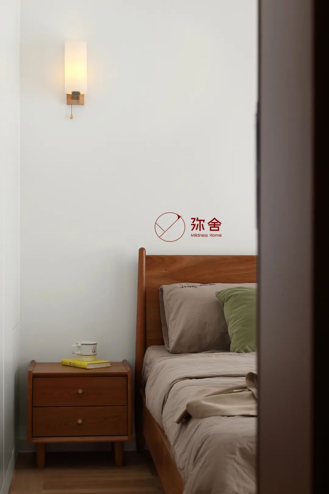 开放式客餐厨、滑滑梯儿童房组成暖暖的原木日系家-50