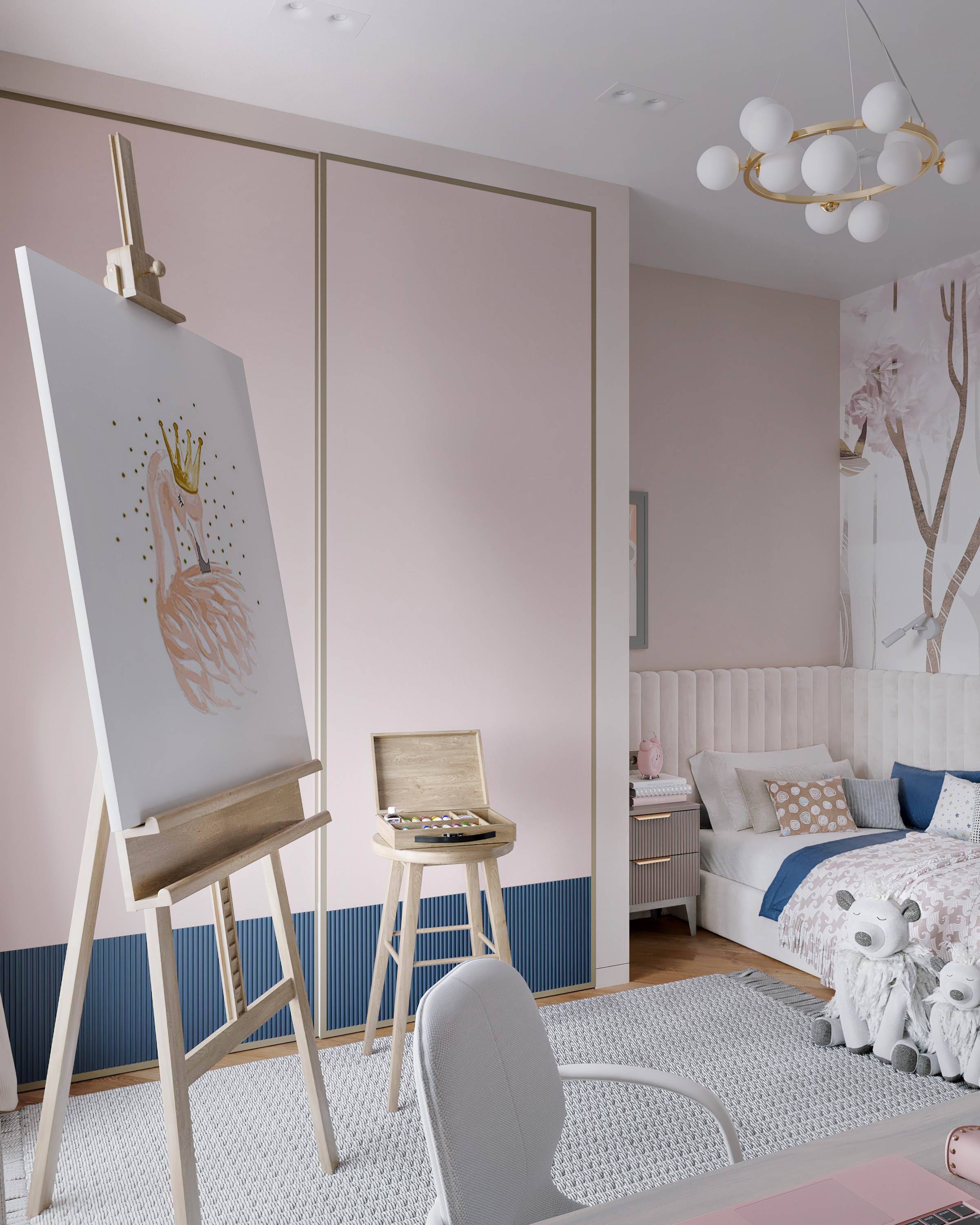 Интерьер Квартиры ЖК Спектр, Новосибирск-14