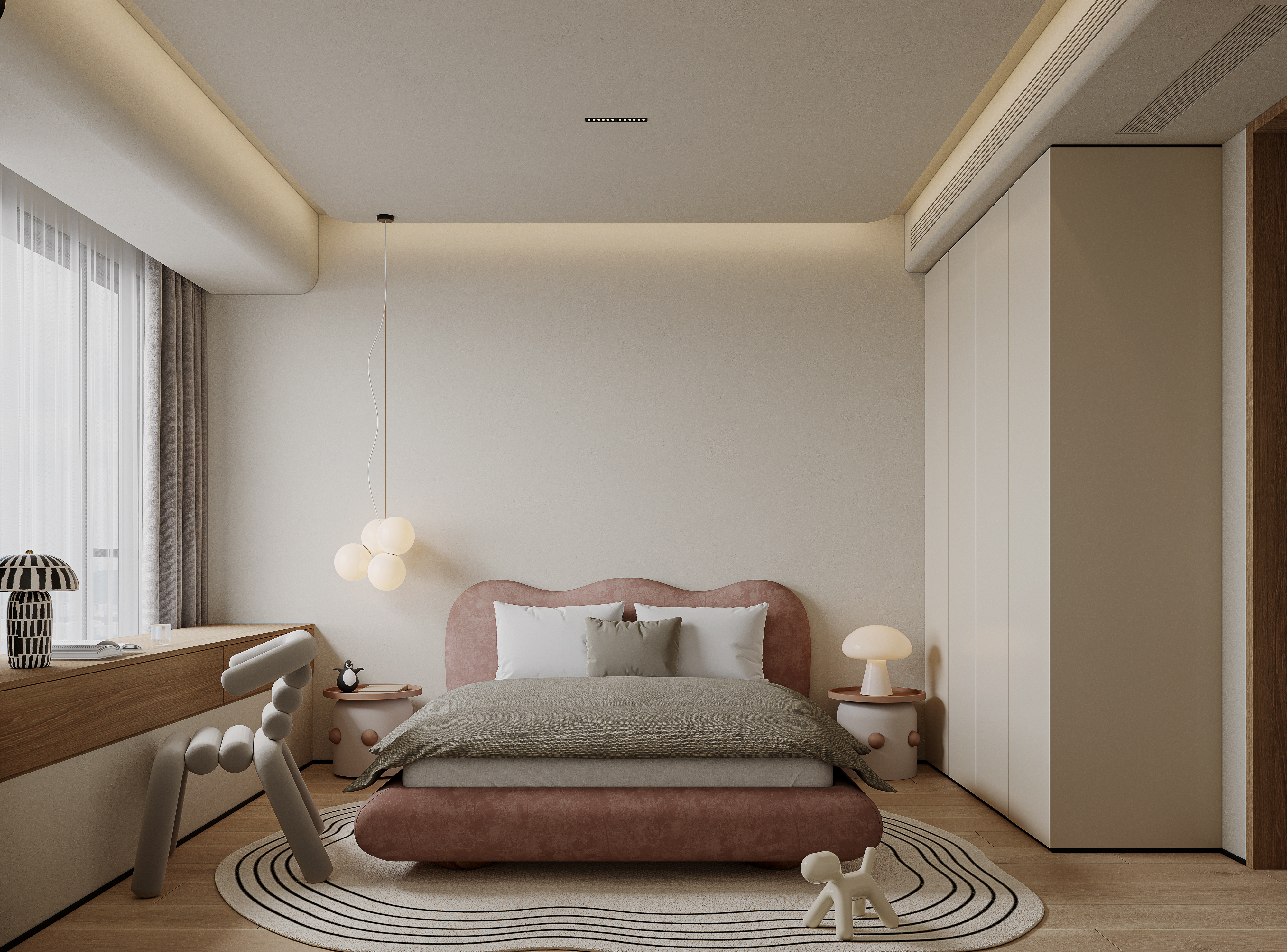 挑空别墅丨晫易视觉-8