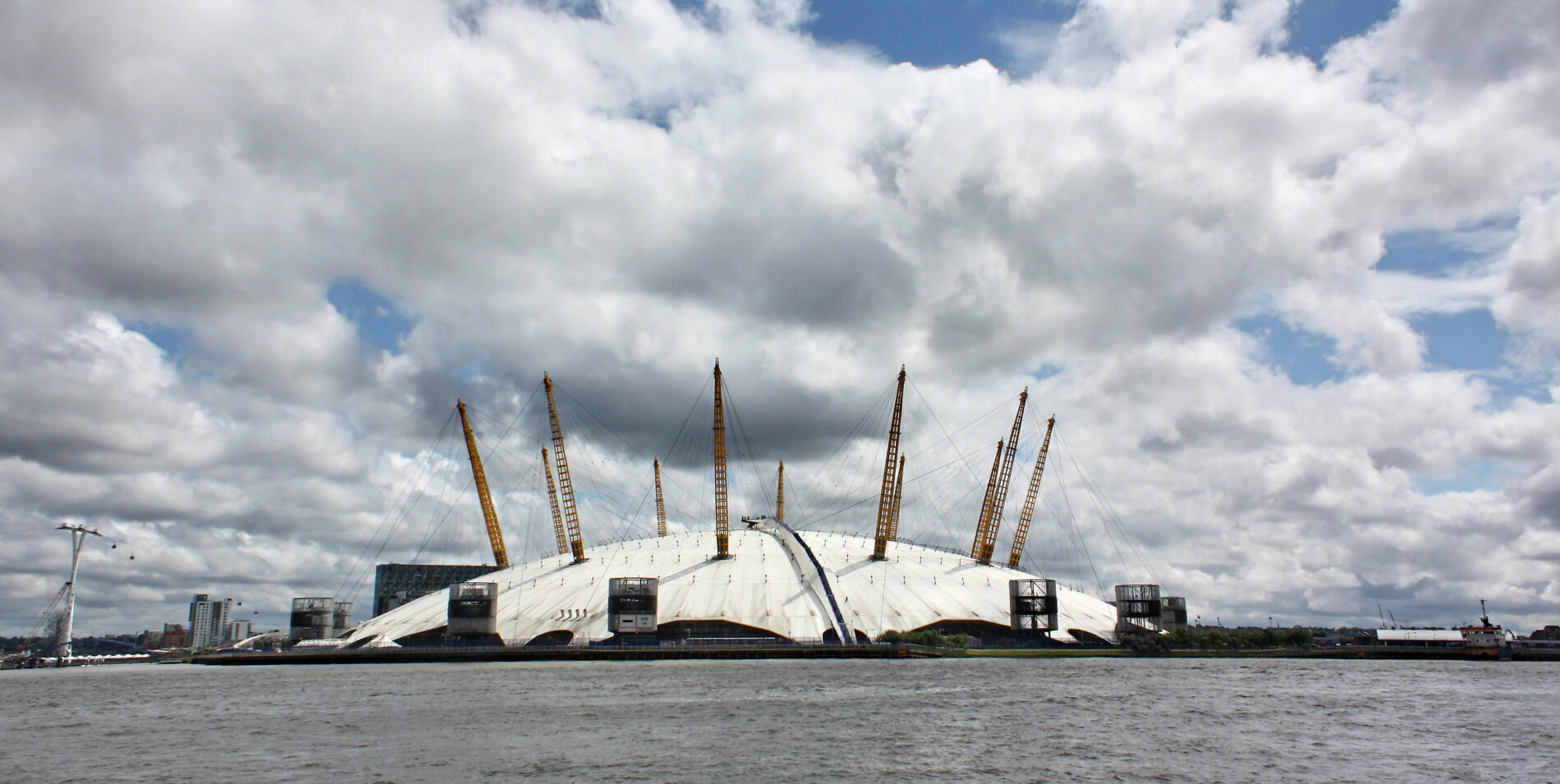 O2场馆上方的基础结构丨英国伦敦-19