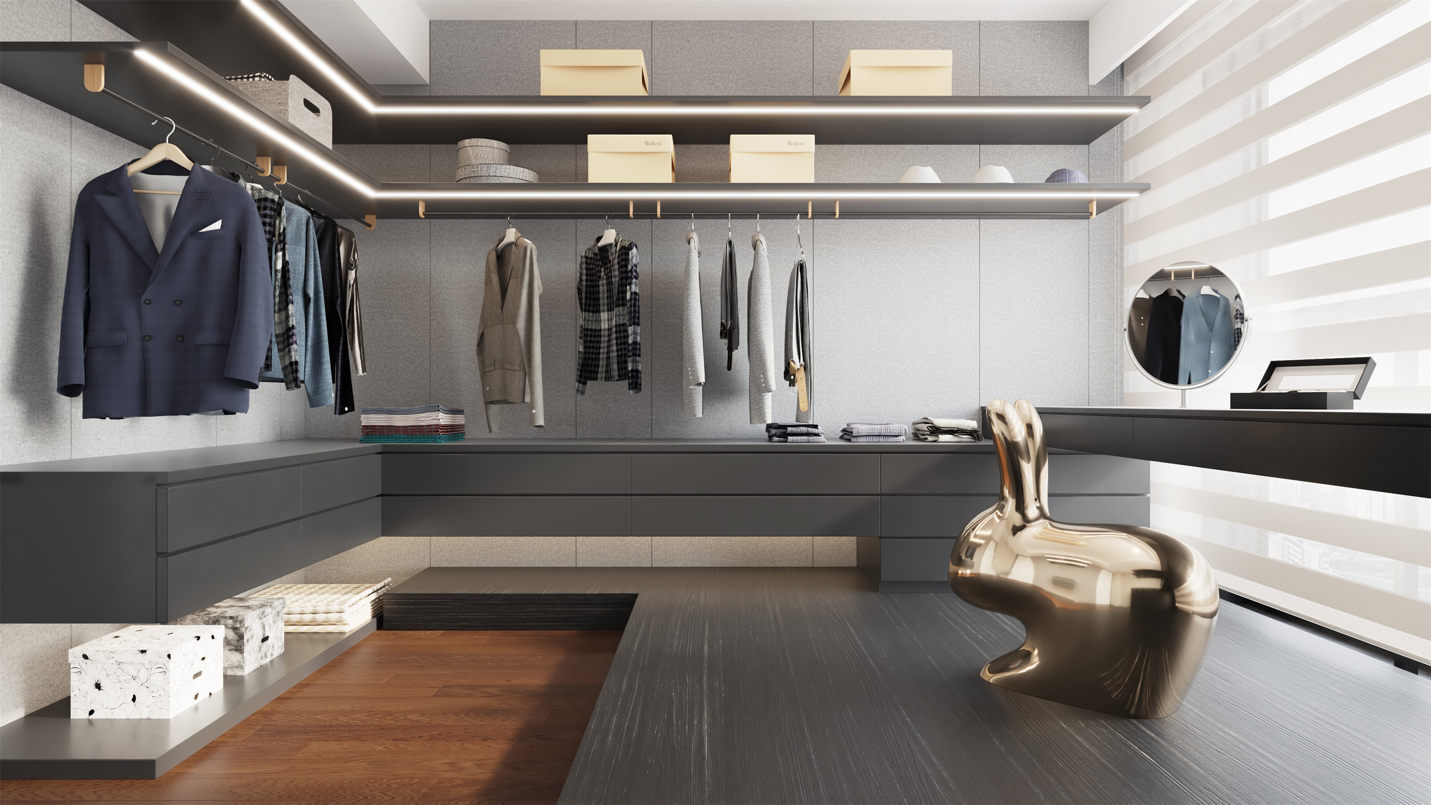 现代简约风 MOJITO 样板间，点睛之笔的创意设计-9