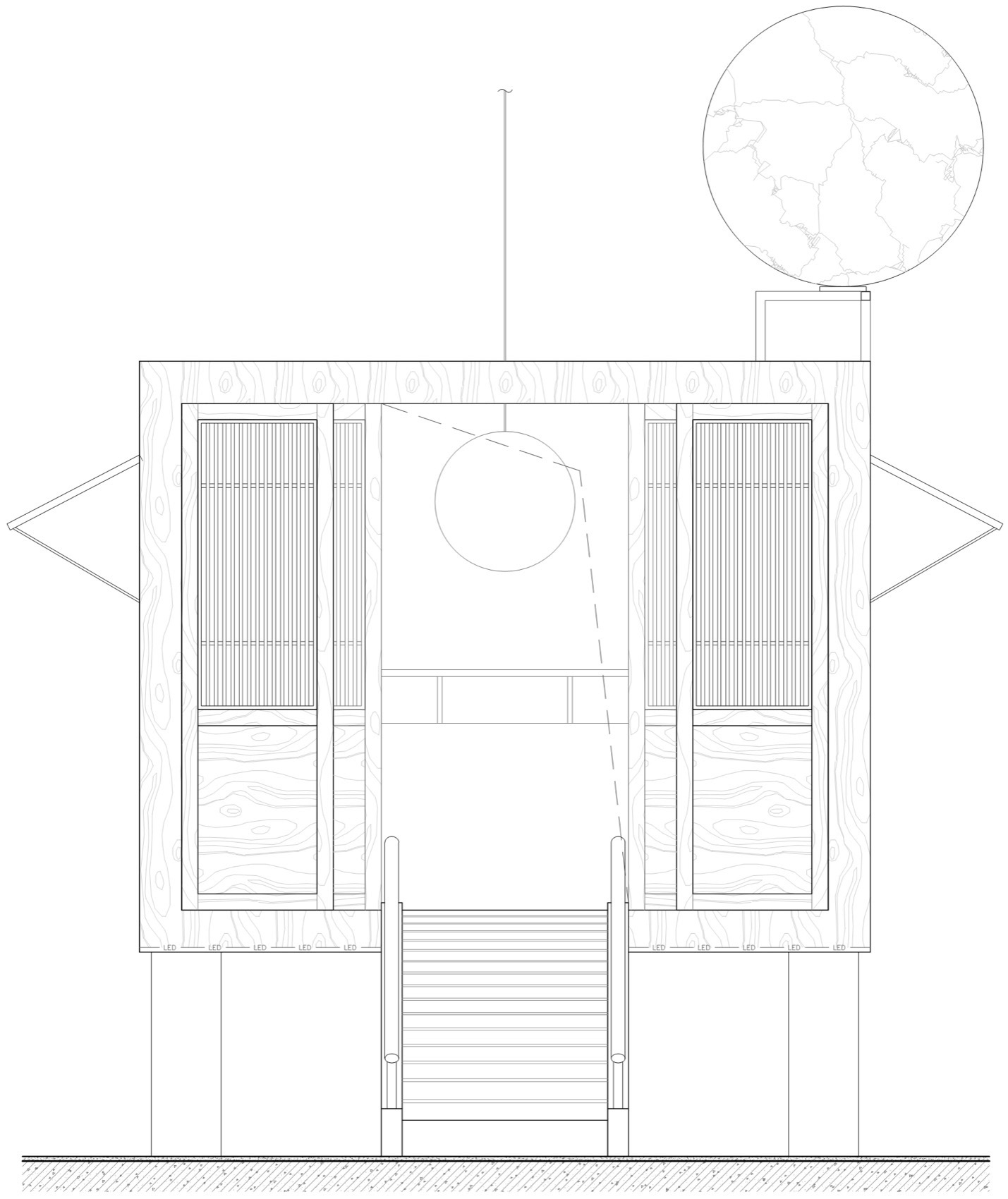 致朴茶肆丨中国太原丨斑斓空间设计-93
