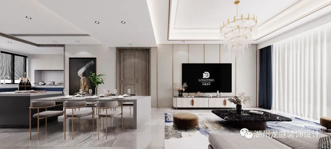 永晖壹号院现代轻奢空间设计-48