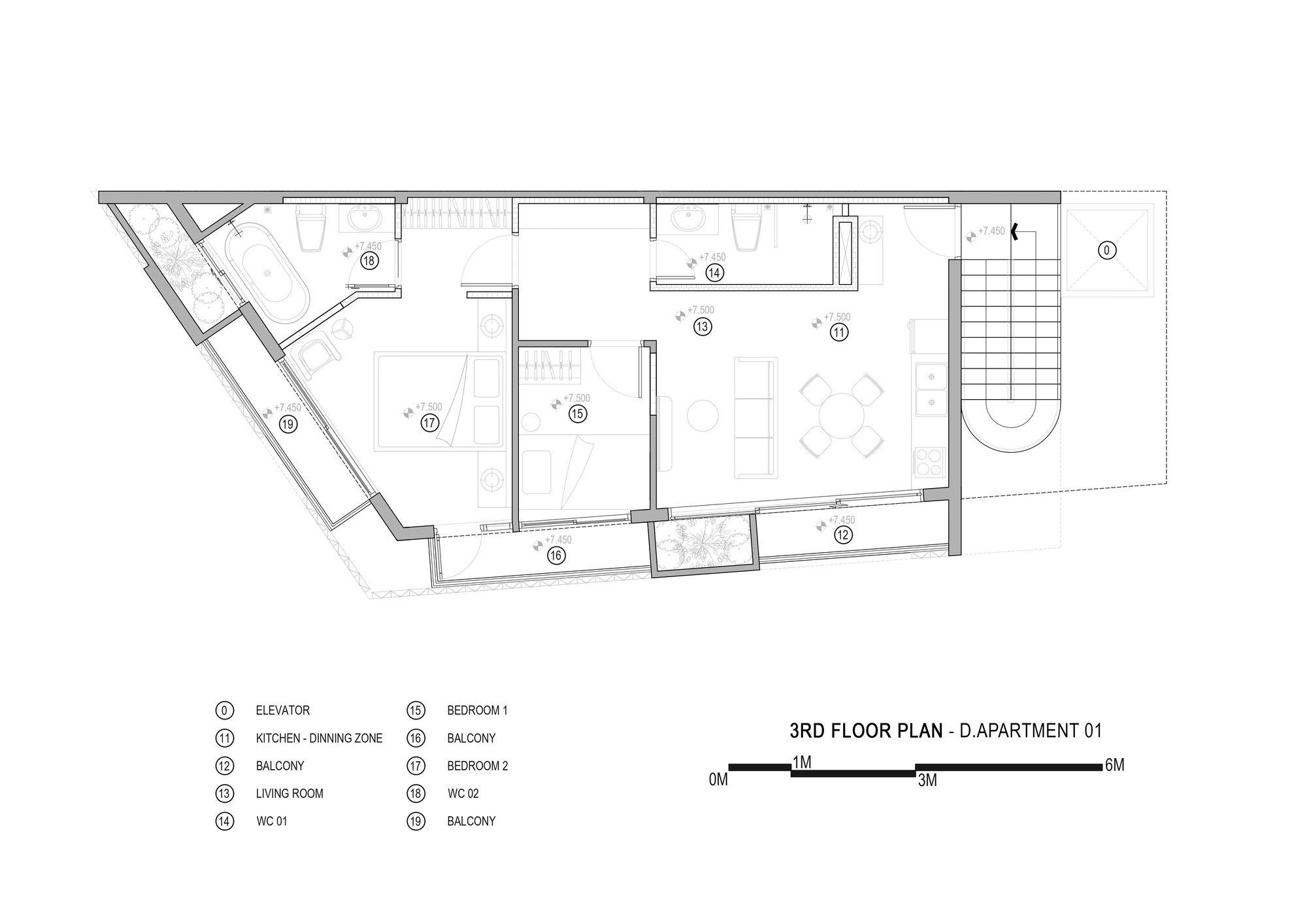 Demeter Beans II 咖啡店和 D 公寓丨越南丨KCONCEPT,KOHARCHITECTS-38