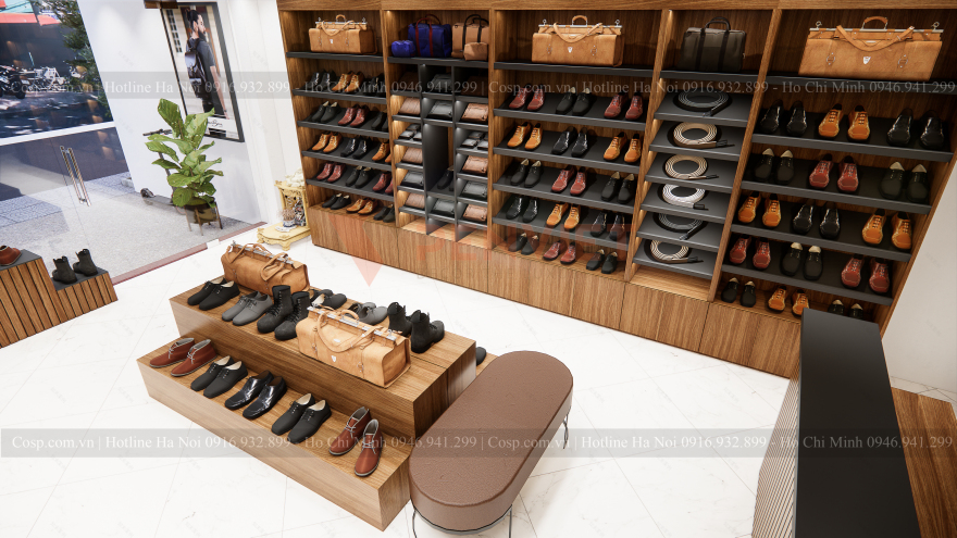 Lu·ury Brand皮革鞋店设计丨越南河内丨KTS. Hà Mạnh Khánh-17