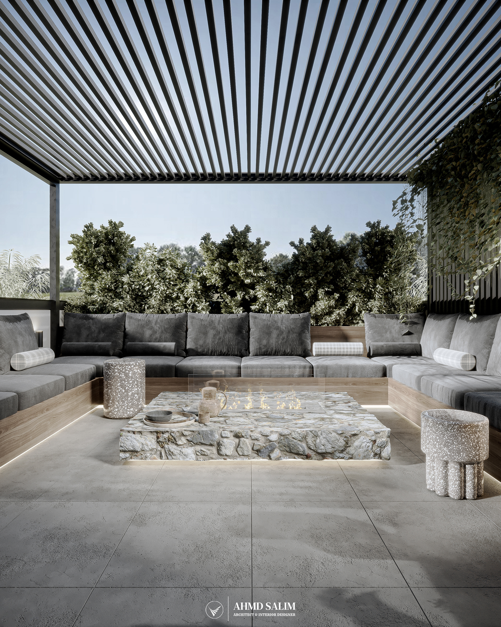 屋顶和地面户外丨mohamedelhussienidesigns-6