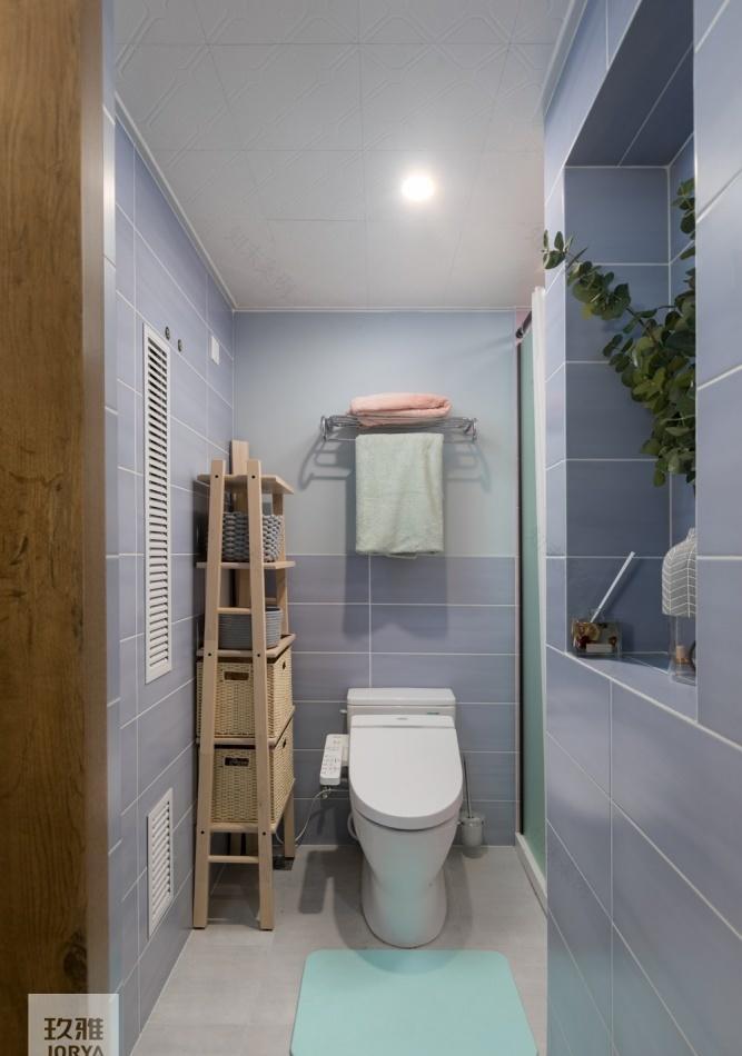 马卡龙色系的甜蜜空间-71