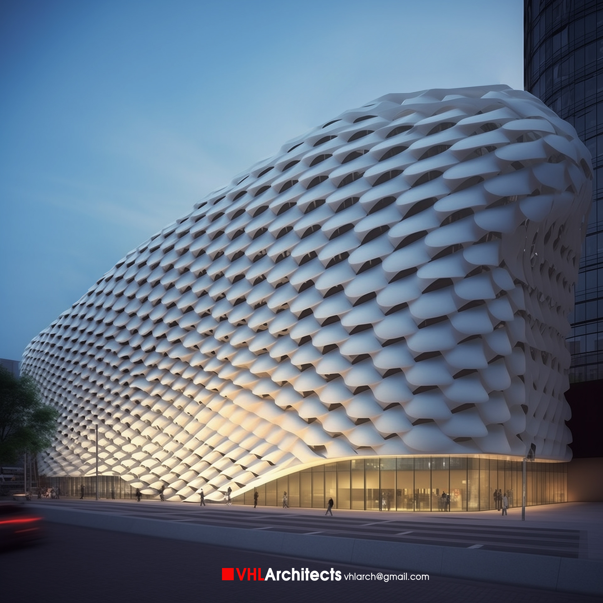 Future art exhibition center with NFT art & crypto art-3