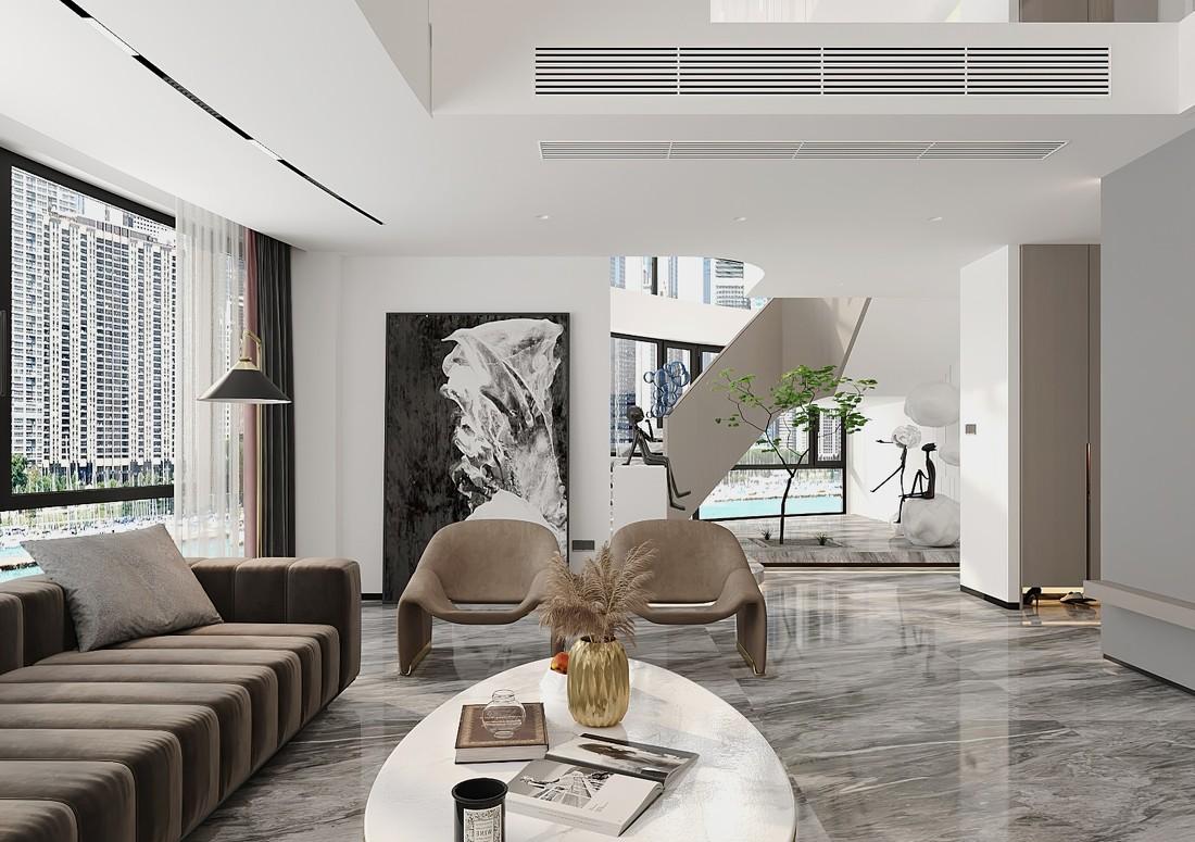 
【复式住宅】台州市复式现代风格 -2