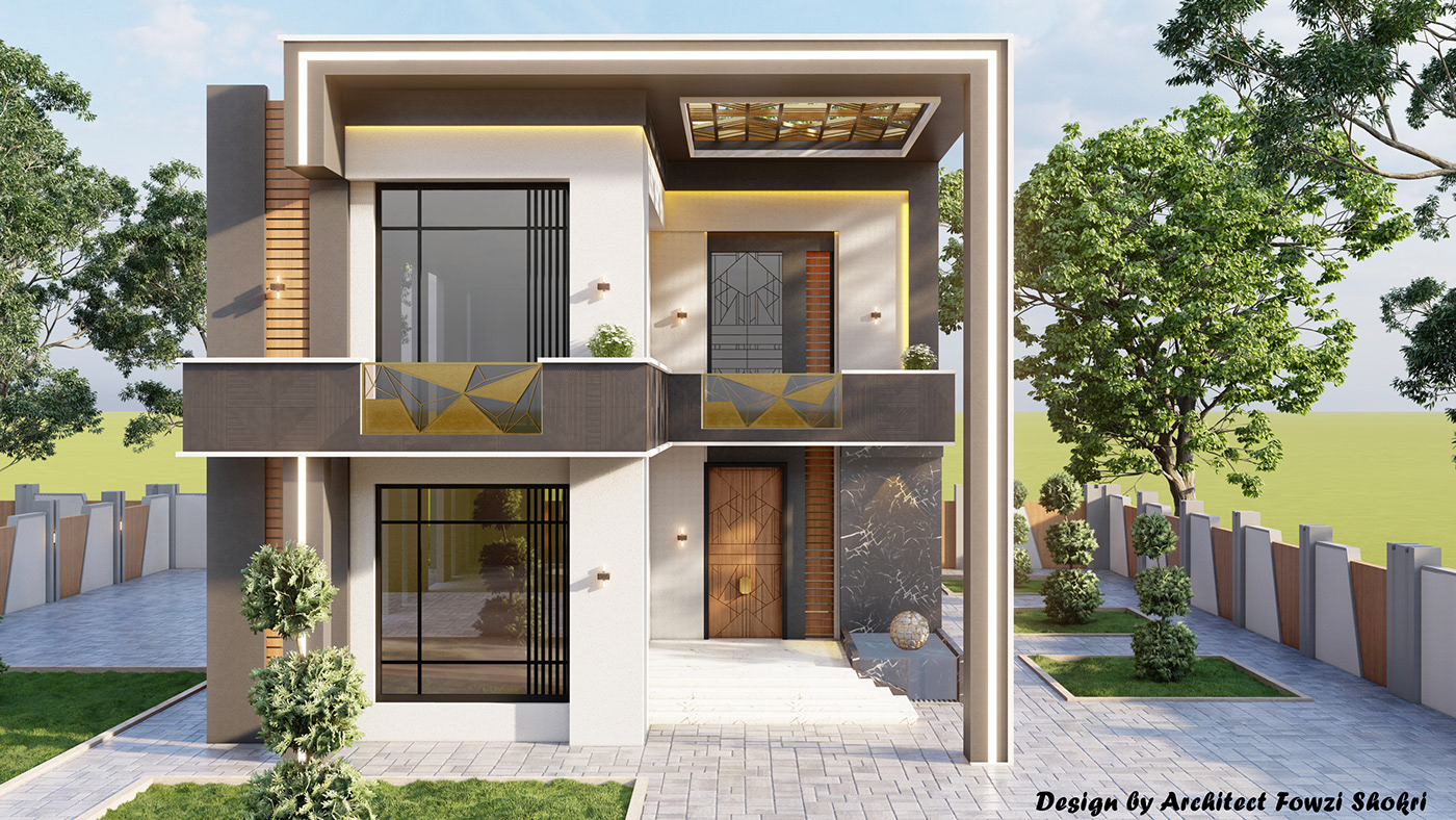 Anastasiya Gushchina丨别墅建筑丨MODERN VILLA IN DUBAI-2