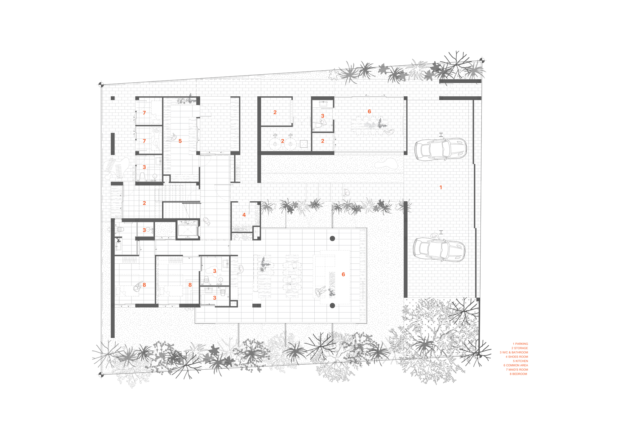 瀑布屋丨泰国曼谷丨Greenbox Design-3