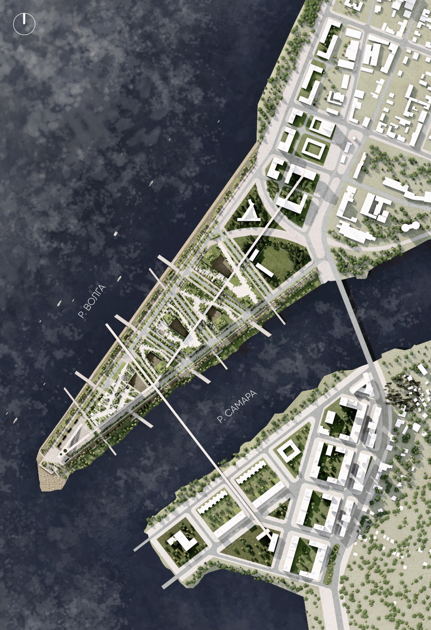 多功能景观公园(伏尔加河与萨马拉河交汇处)丨俄罗斯萨马拉-15