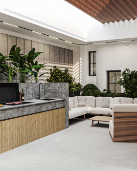 small Villa garden Design