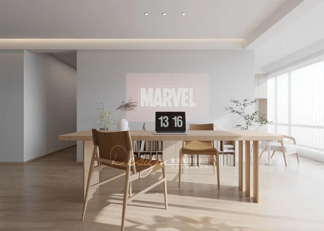 奶油色的温柔 · 打造治愈系的家居空间丨紫苹果装饰-67