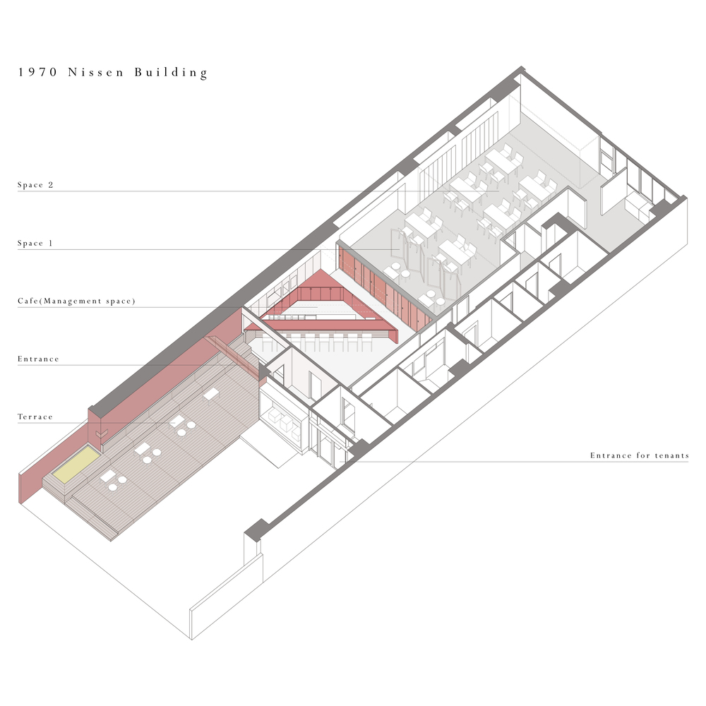 历史区域中的铜红咖啡馆丨日本富山丨Nissen 建筑事务所-5