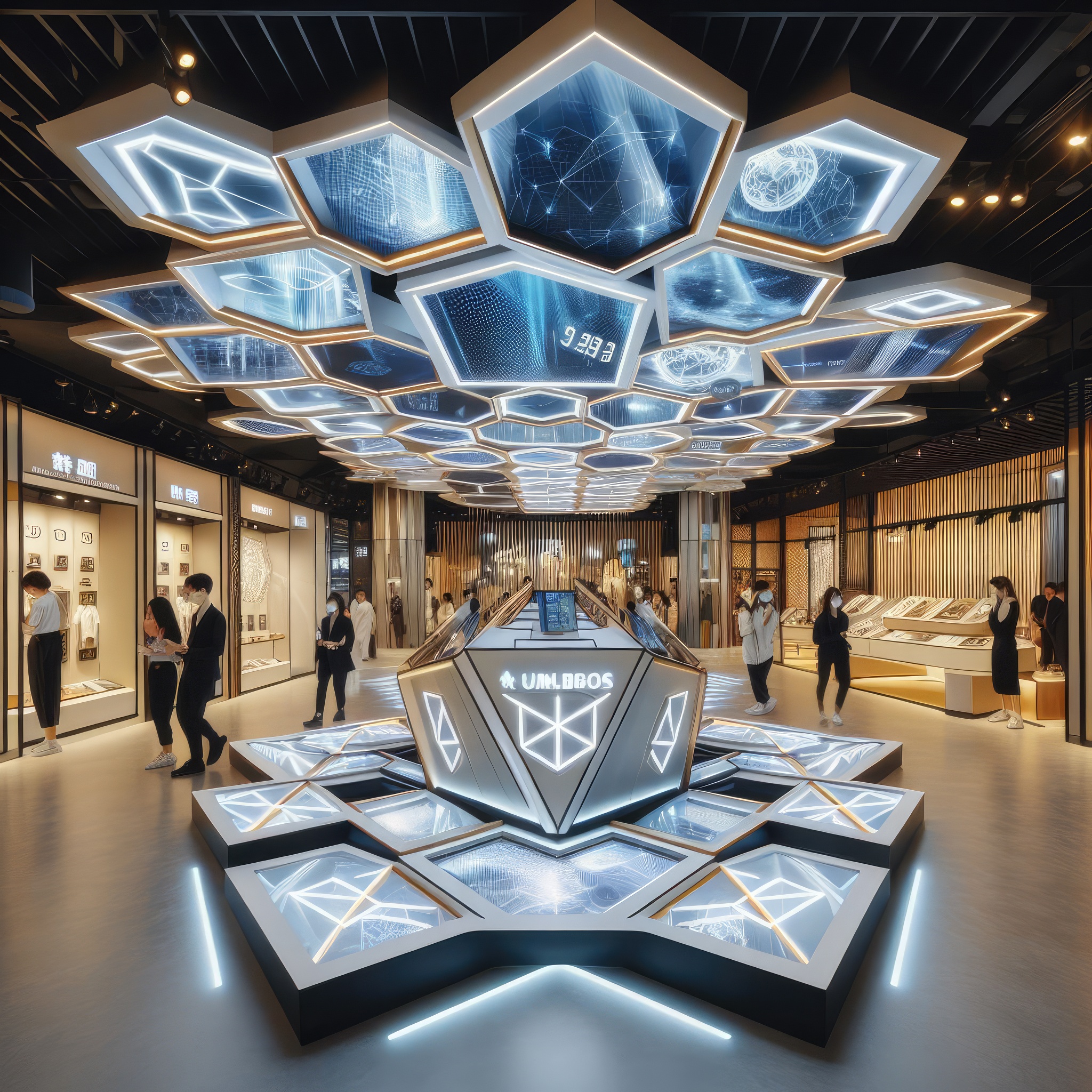 Umbro Outdoor/Indoor Store Architecture generated by Ai-12