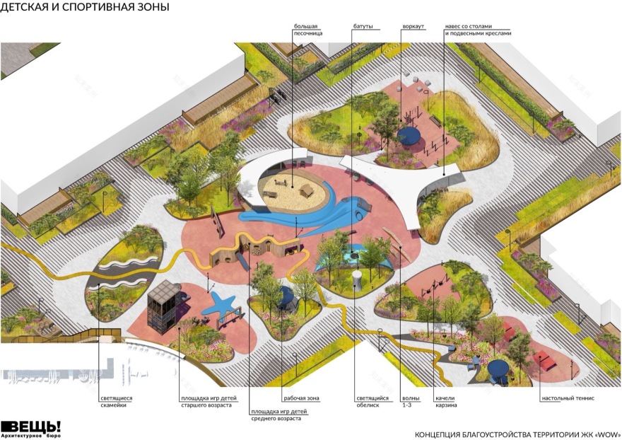 WOW住宅区庭院丨俄罗斯莫斯科丨建筑事务所VESCH!-81