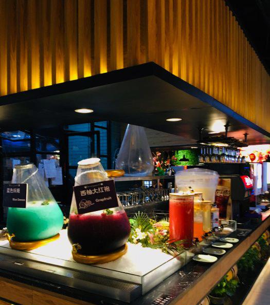 梨花炭火烤肉自助餐厅(乐宾店) | 现代风格的自助烤肉空间-36