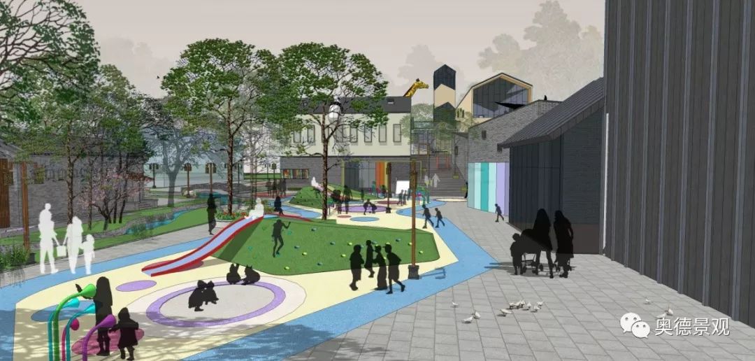 西安沣滨水镇 | 古韵新中式,生态康养的文旅小镇-57