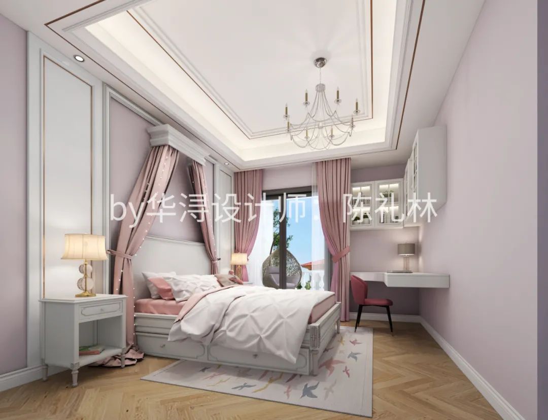 南沙天玺湾简欧轻奢风家居设计，精致生活典范-37