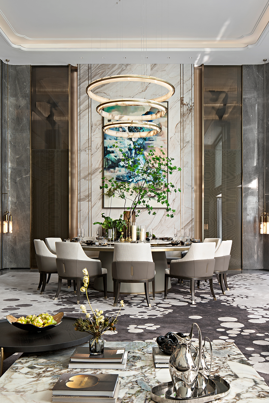 绍兴建发众安棠颂和鸣别墅样板间丨中国绍兴丨深圳市盘石室内设计有限公司-7