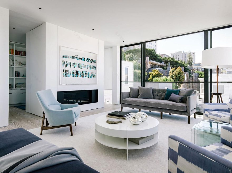 旧金山现代蝴蝶住宅-12