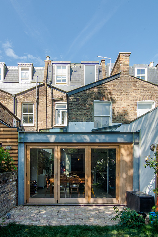 钢框架房屋丨United KingdomLondon丨Bradley Van der Straeten Architects-15