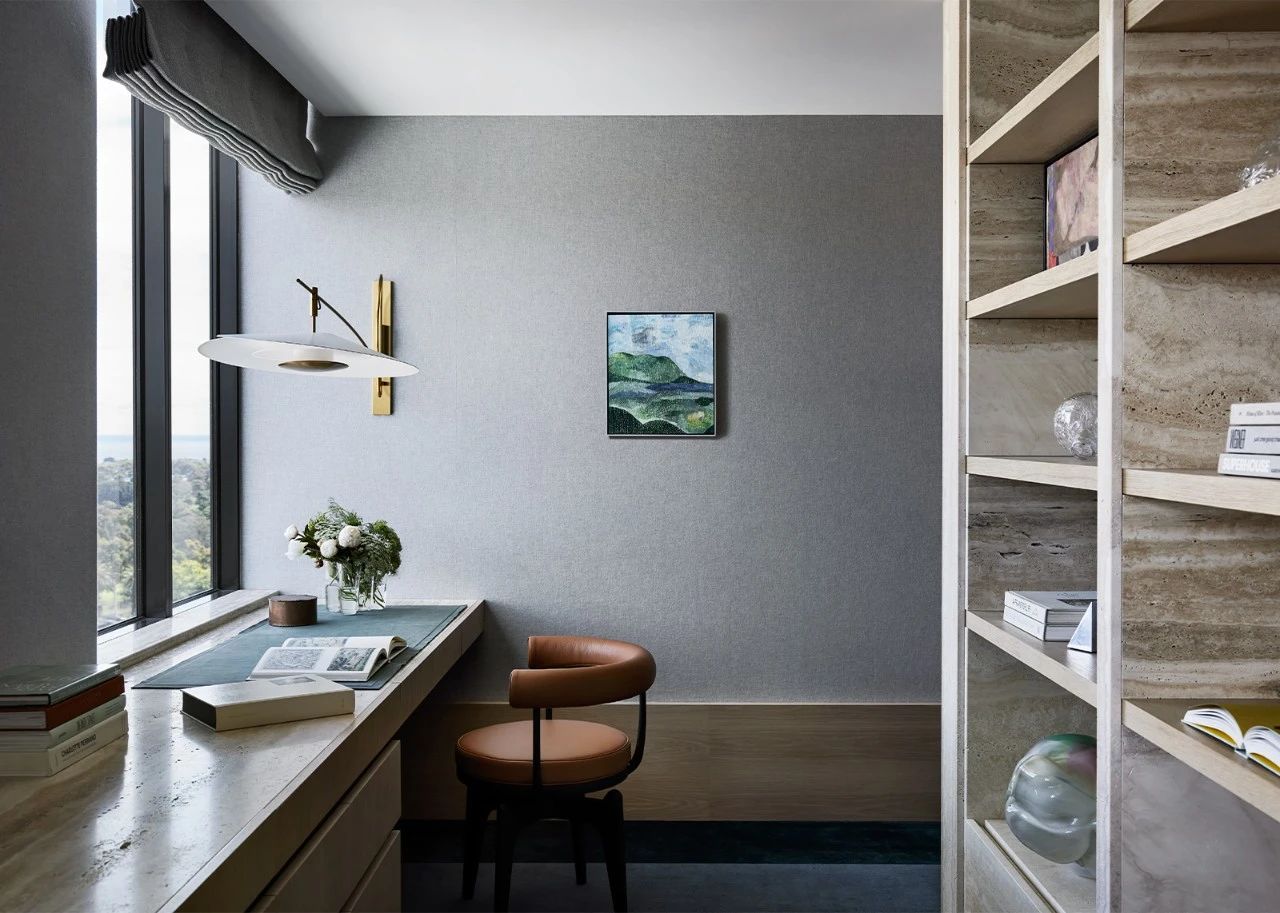 墨尔本顶层公寓丨澳大利亚墨尔本丨Fiona Lynch 室内设计工作室-37