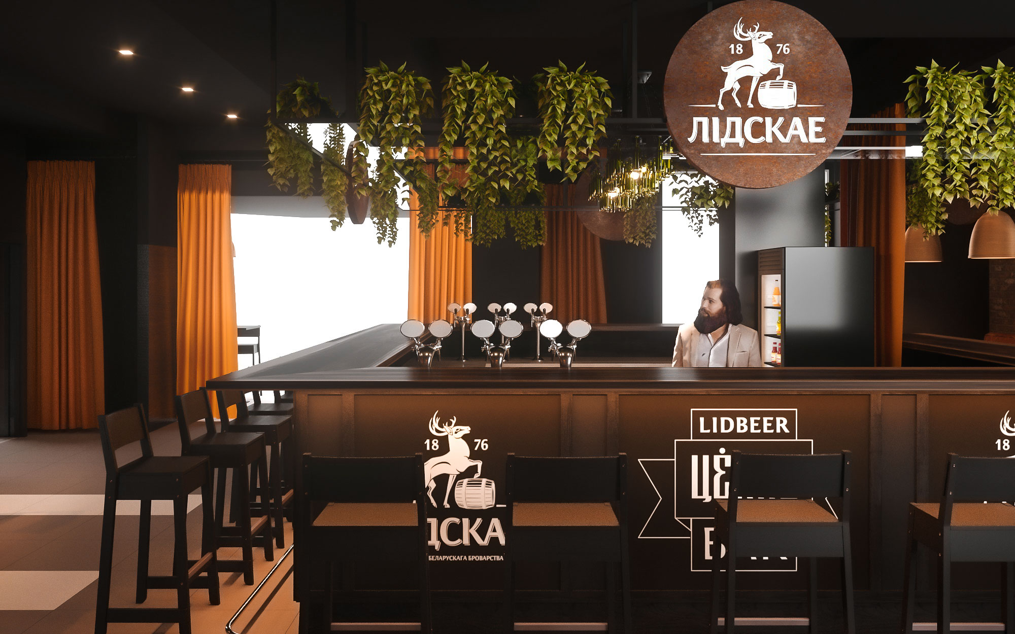 Minsk 酒吧设计与可视化丨白俄罗斯明斯克-4