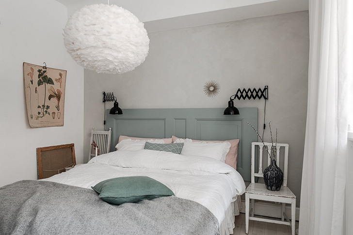 瑞典公寓的梦幻粉蓝细节-8