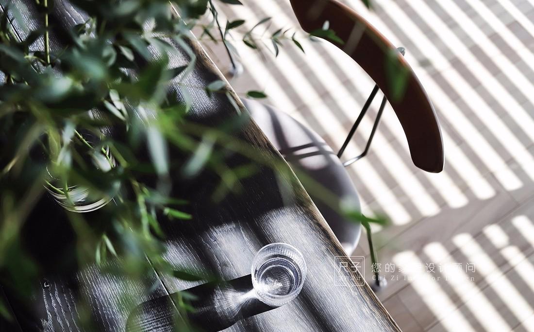 平层空间光影艺术,温柔木色演绎现代生活-14