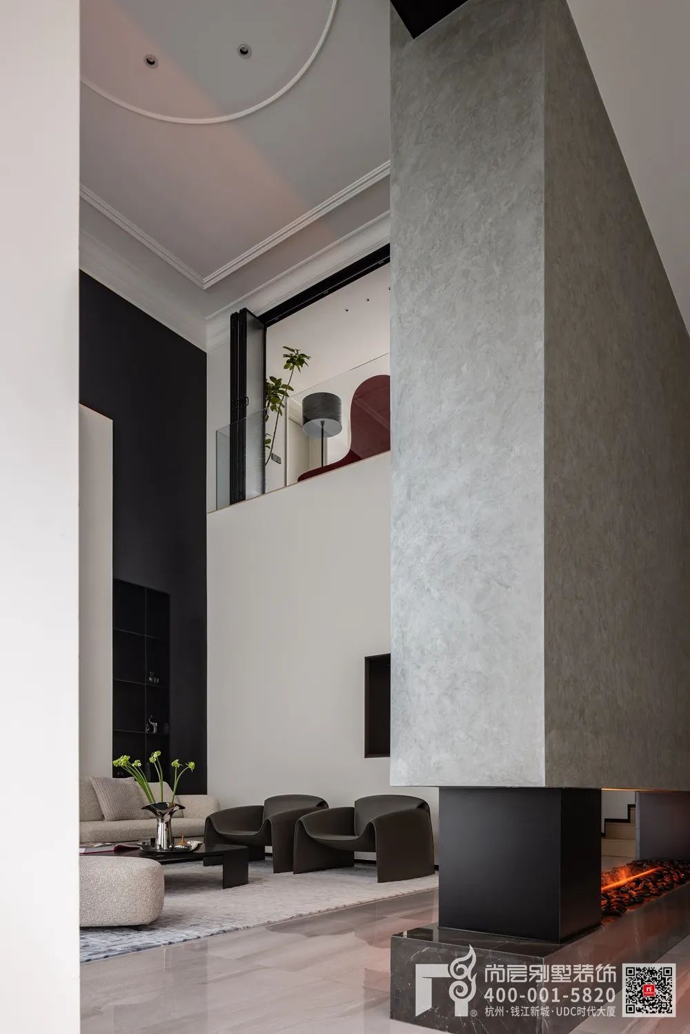 自然诗意·润物无声 · 现代别墅设计丨杭州尚层装饰-12