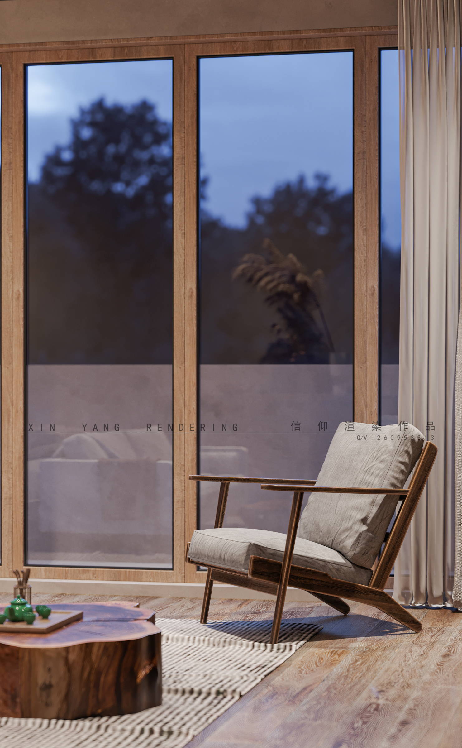 《隐秘》民宿夜景效果，3Dmax 2016 打造梦幻空间-22