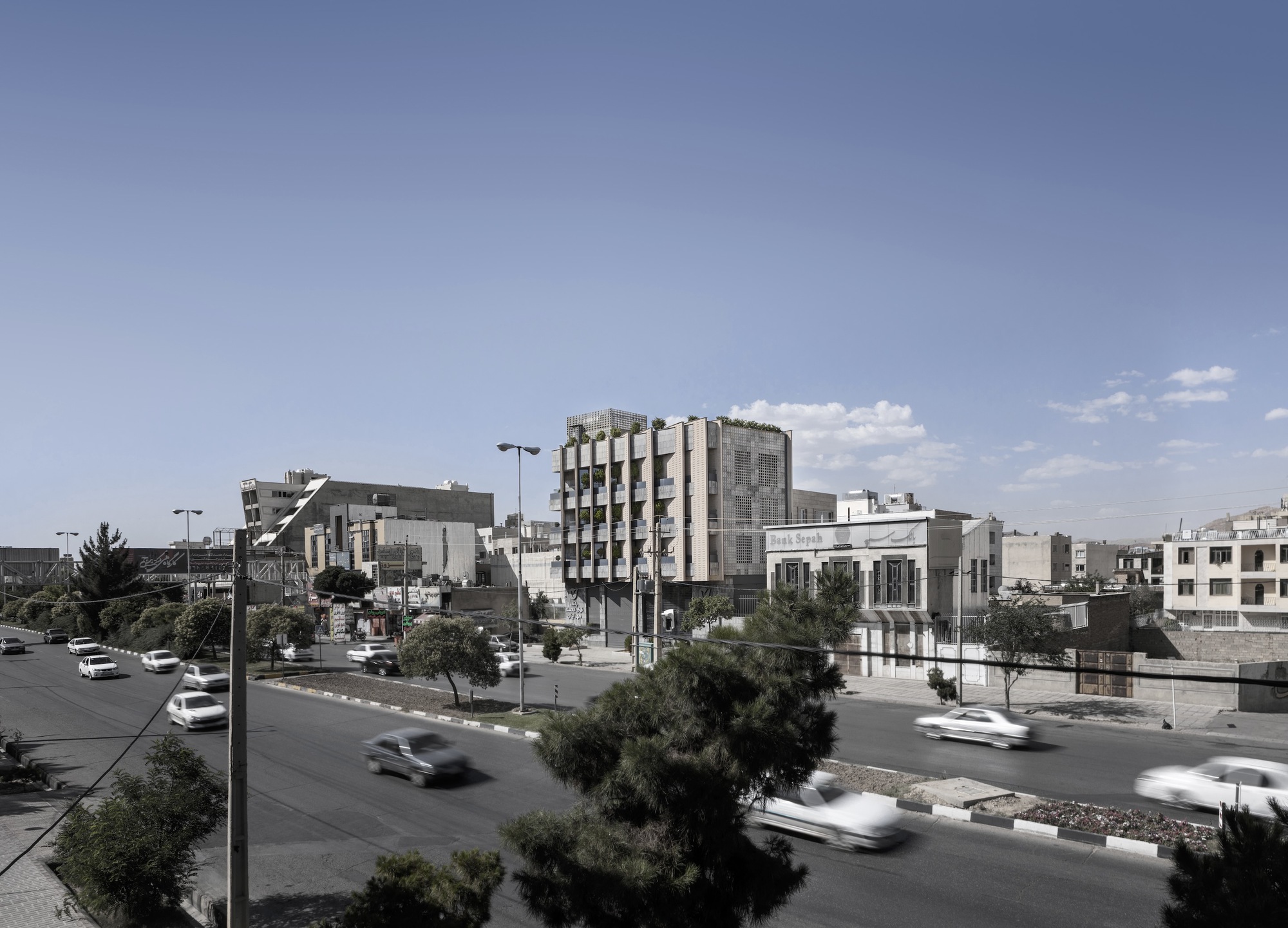 侧身公寓丨伊朗丨Ashari Architects-14