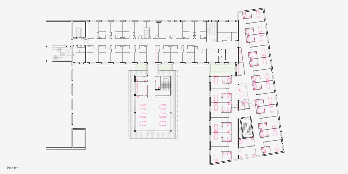 圣让当热利医院新立面及改造扩建项目丨法国丨CoCo architecture等-4