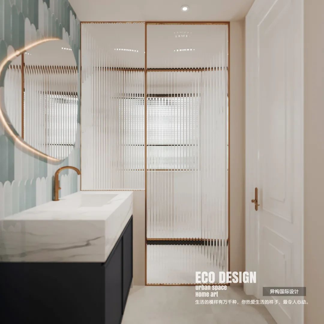 梦回巴黎 | 现代法式住宅设计，拱形门元素增添浪漫气息-120