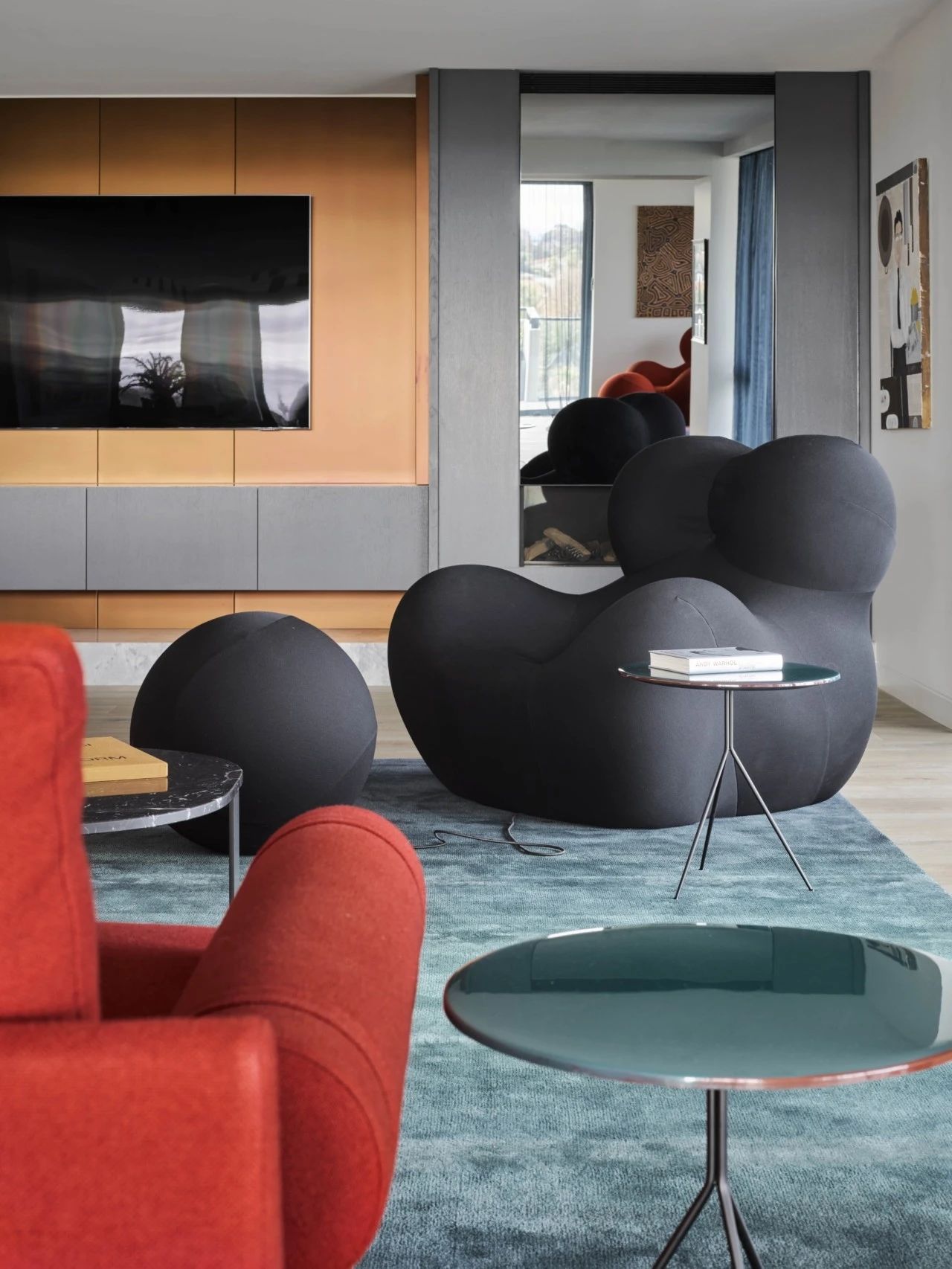 墨尔本港顶层公寓丨澳大利亚墨尔本丨SJB INTERIOR DESIGN-12