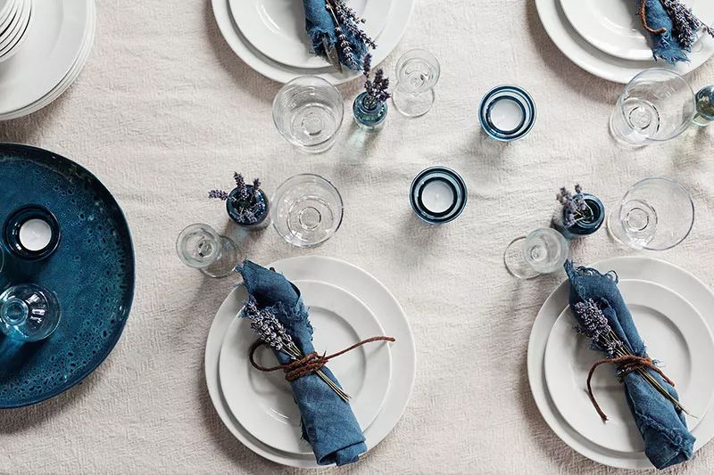 宜家 2019 春夏家居趋势 | 植物元素与白色蓝色饰品-6