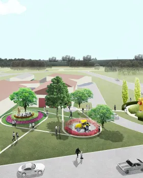 Wheels O' Time Museum景观规划丨美国皮奥里亚